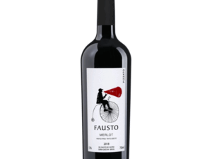 FAUSTO MERLOT 6/750ML - 2024 - VINHO FINO TINTO SECO